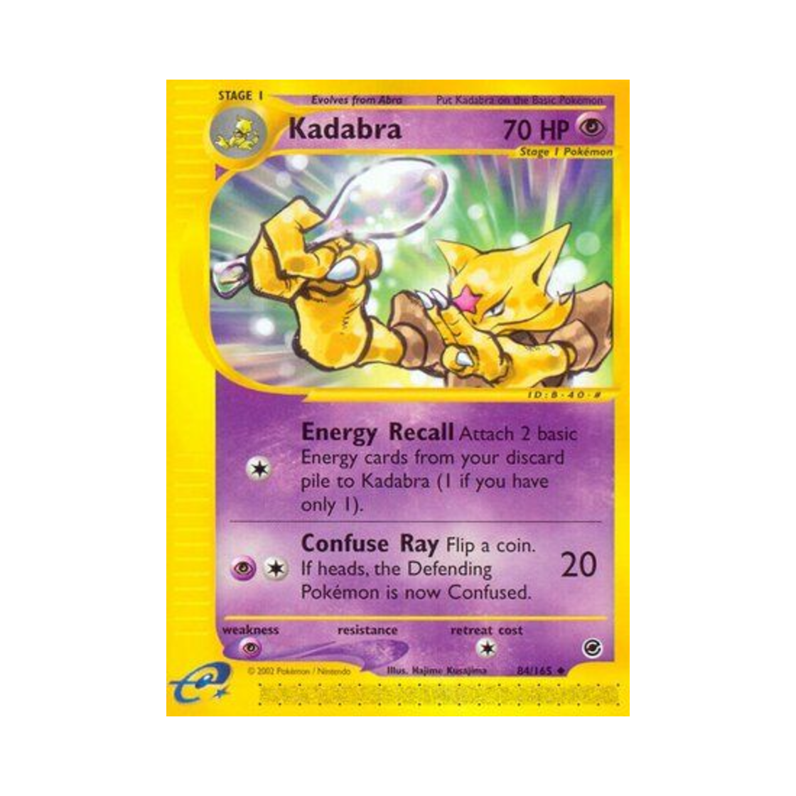 포켓몬 TCG 윤겔라 U 익스페디션 베이스 세트 (영문판)(Pokemon TCG Kadabra U Expedition Base Set (English Ver.)) - 1