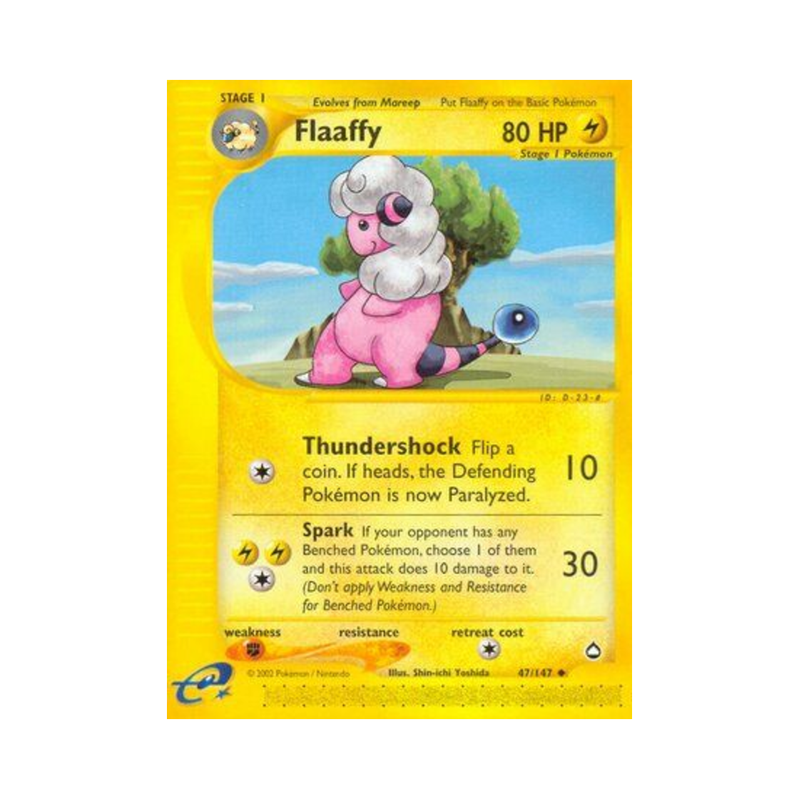 포켓몬 TCG 보송송 U 아쿠아폴리스 (영문판)(Pokemon TCG Flaaffy U Aquapolis (English Ver.)) - 1