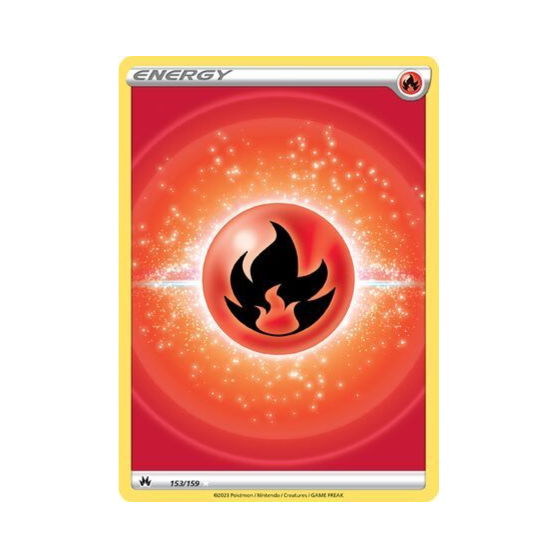 포켓몬 TCG 불꽃 에너지 UR 크라운 제니스 (영문판)(Pokemon TCG Fire Energy UR Crown Zenith (English Ver.)) - 1