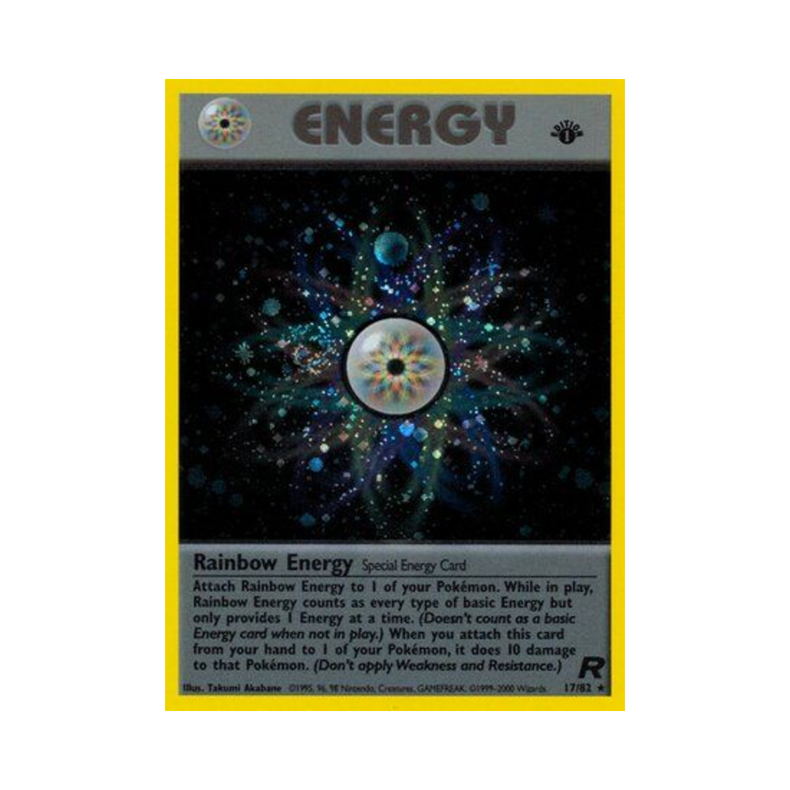 포켓몬 TCG 레인보우 에너지 RH 로켓단 (영문판)(Pokemon TCG Rainbow Energy RH Team Rocket (English Ver.)) - 1
