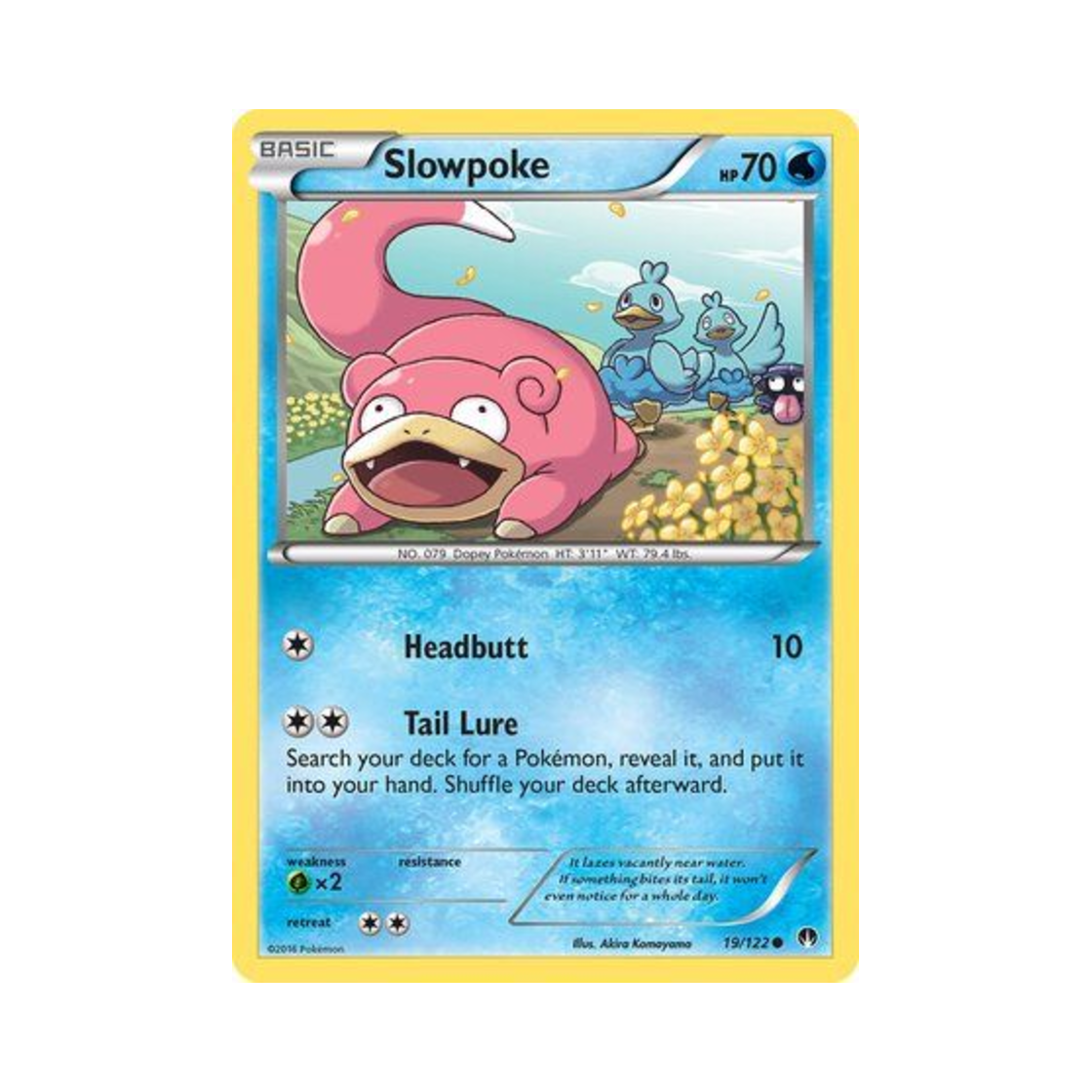 포켓몬 TCG 야돈 C 브레이크포인트 (영문판)(Pokemon TCG Slowpoke C BREAKpoint (English Ver.)) - 1