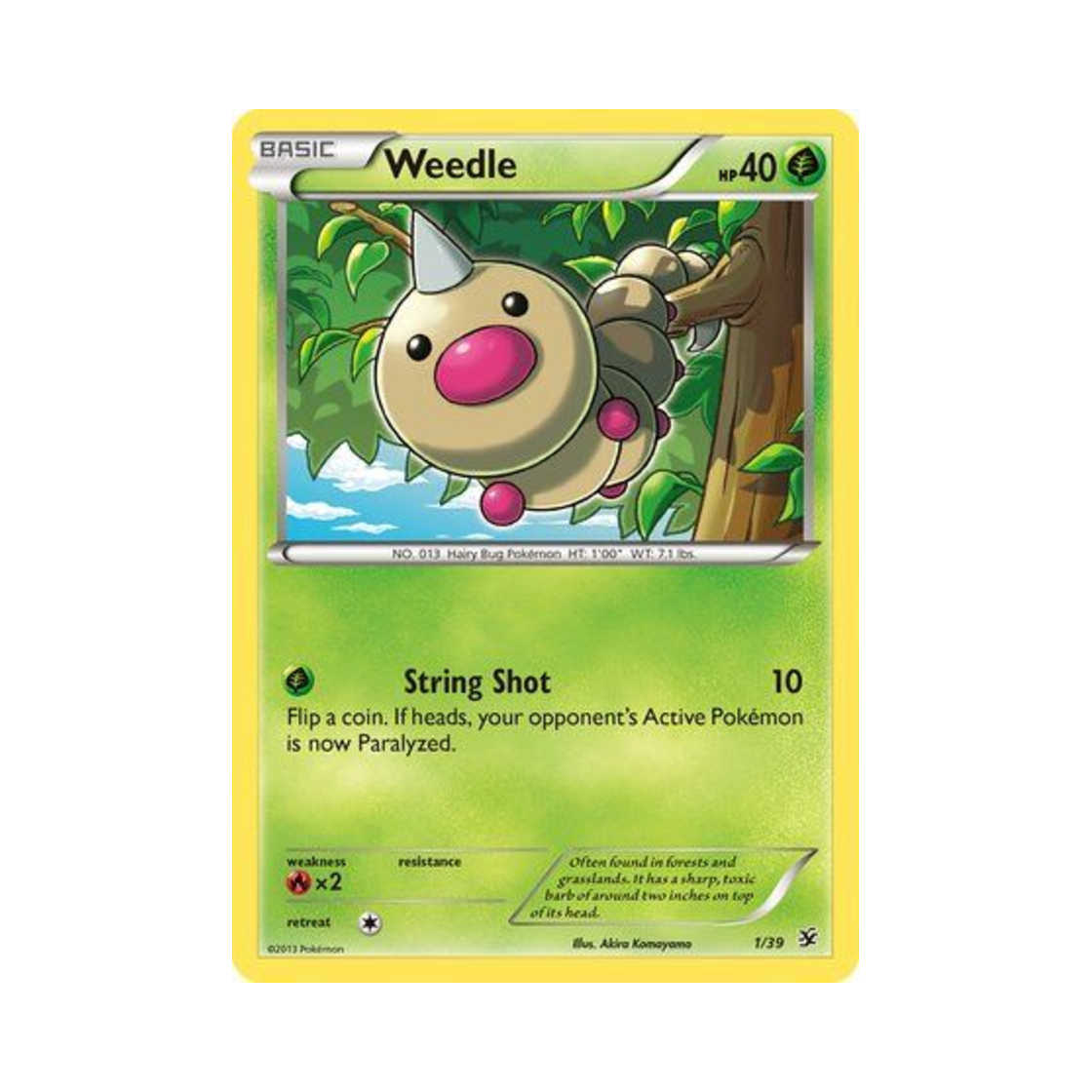 포켓몬 TCG 뿔충이 칼로스 스타터 세트 (영문판)(Pokemon TCG Weedle Kalos Starter Set (English Ver.)) - 1