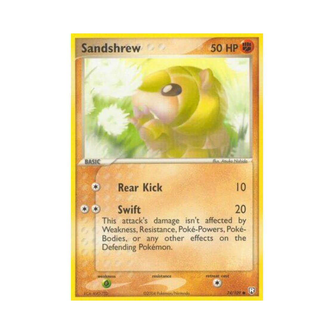 포켓몬 TCG 모래두지 C EX 로켓단 리턴즈 (영문판)(Pokemon TCG Sandshrew C EX Team Rocket Returns (English Ver.)) - 1
