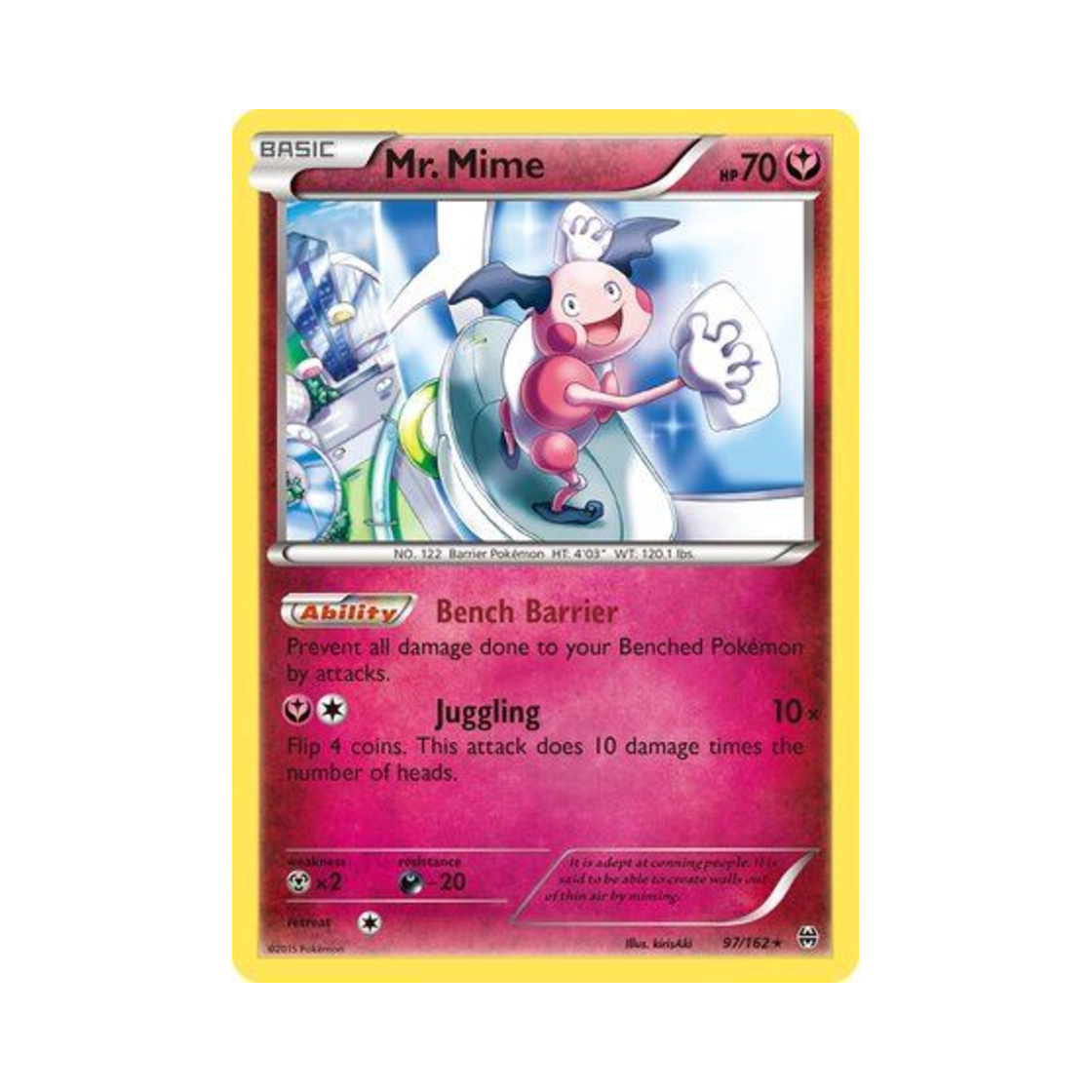 포켓몬 TCG 마임맨 R 브레이크스루 (영문판)(Pokemon TCG Mr. Mime R BREAKthrough (English Ver.)) - 1