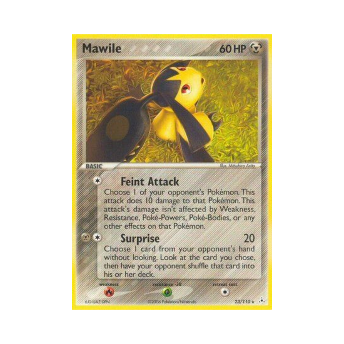 포켓몬 TCG 입치트 R EX 홀론 팬텀 (영문판)(Pokemon TCG Mawile R EX Holon Phantoms (English Ver.)) - 1