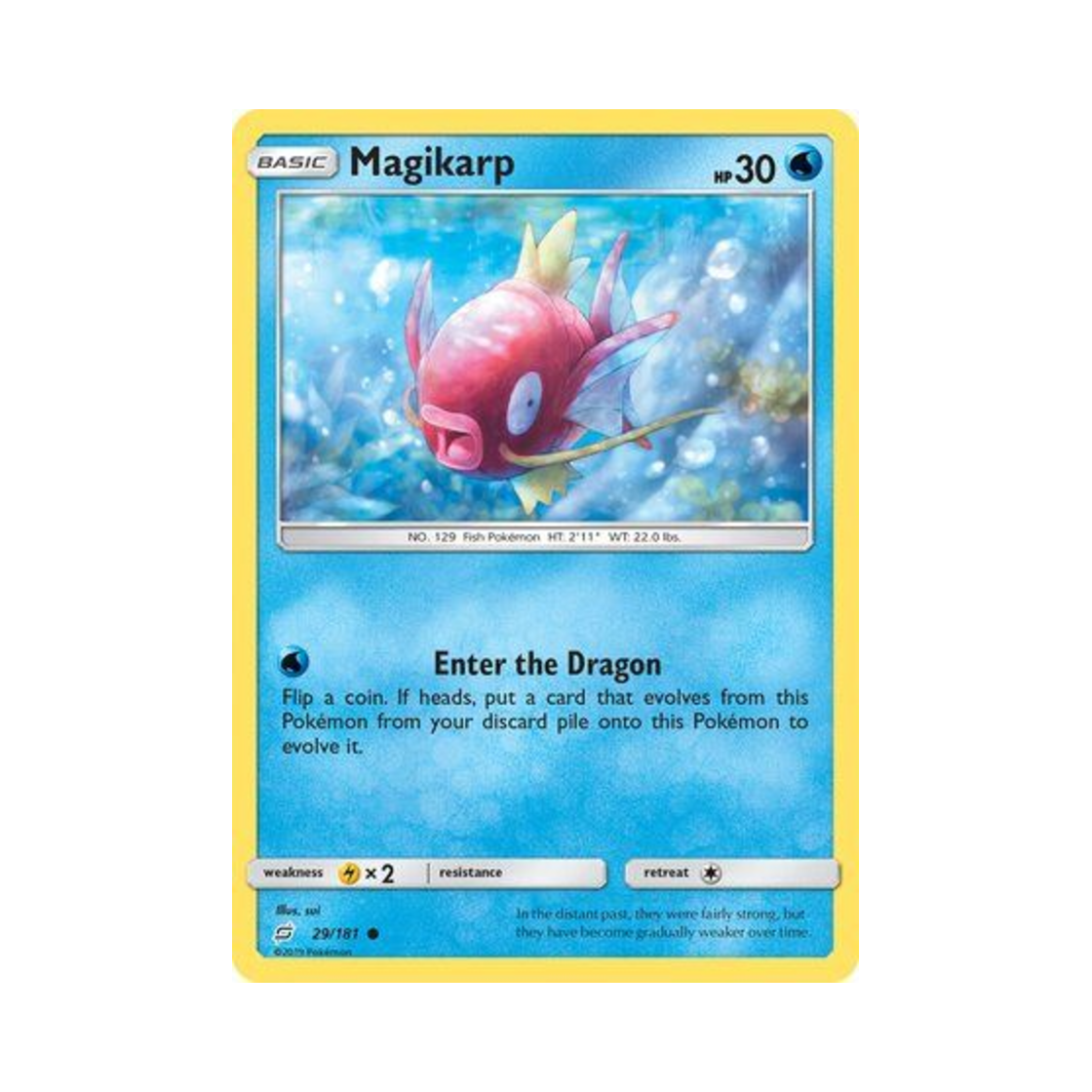 포켓몬 TCG 잉어킹 C 팀업 (영문판)(Pokemon TCG Magikarp C Team Up (English Ver.)) - 1