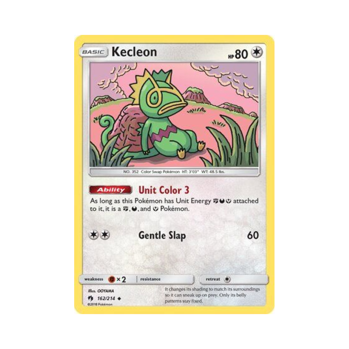 포켓몬 TCG 켈리몬 U 로스트 썬더 (영문판)(Pokemon TCG Kecleon U Lost Thunder (English Ver.)) - 1