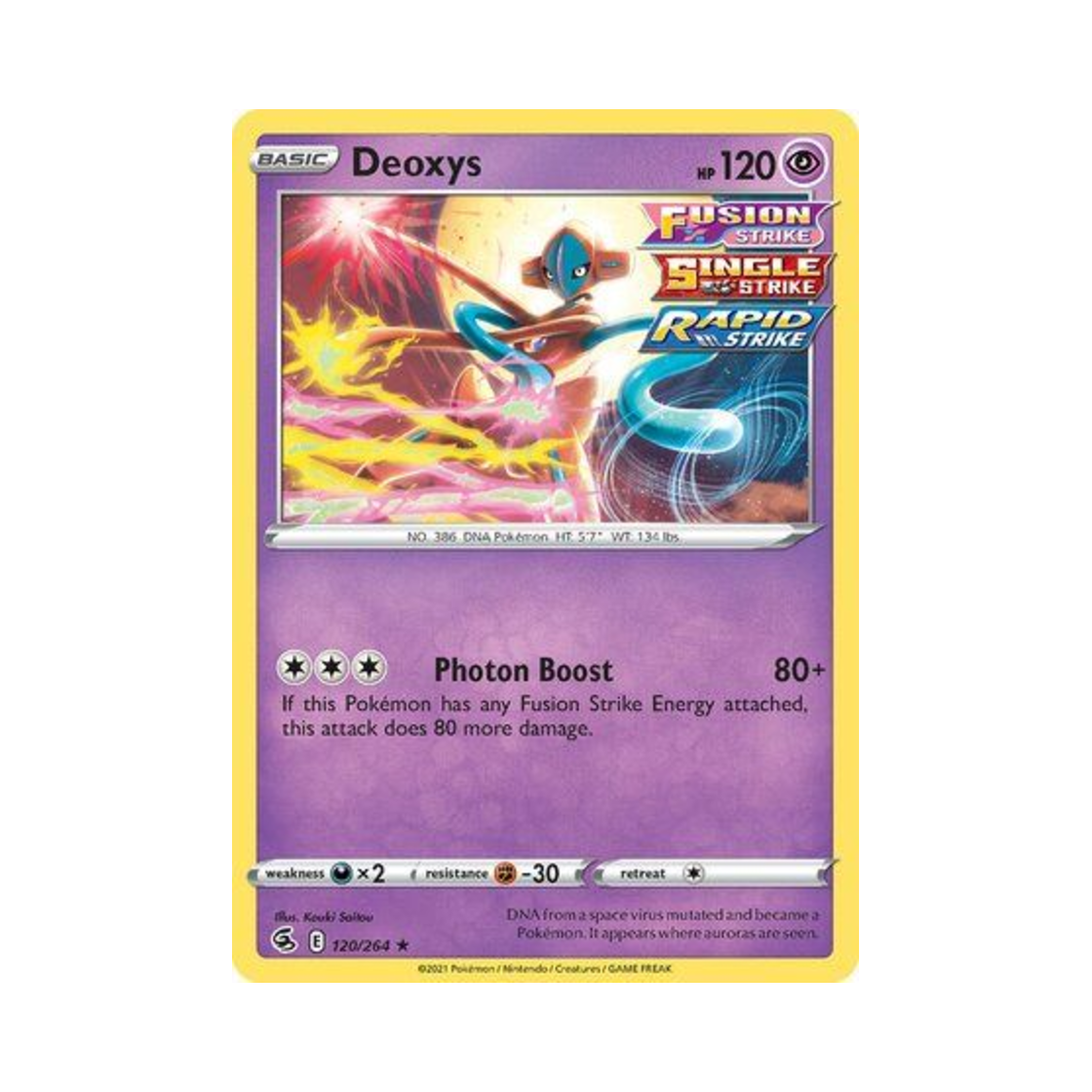 포켓몬 TCG 테오키스 RH 퓨전 스트라이크 (영문판)(Pokemon TCG Deoxys RH Fusion Strike (English Ver.)) - 1
