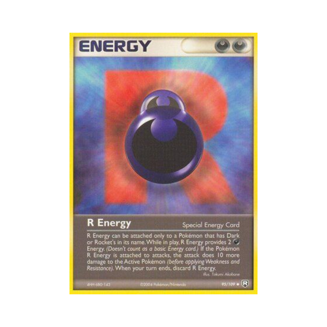 포켓몬 TCG R 에너지 U EX 로켓단 리턴즈 (영문판)(Pokemon TCG R Energy U EX Team Rocket Returns (English Ver.)) - 1