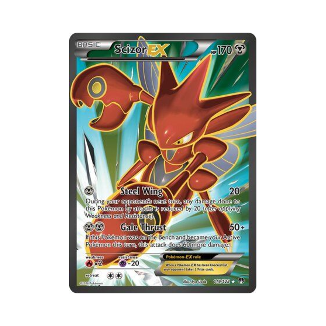 포켓몬 TCG 핫삼 EX RU 브레이크포인트 (영문판)(Pokemon TCG Scizor EX RU BREAKpoint (English Ver.)) - 1