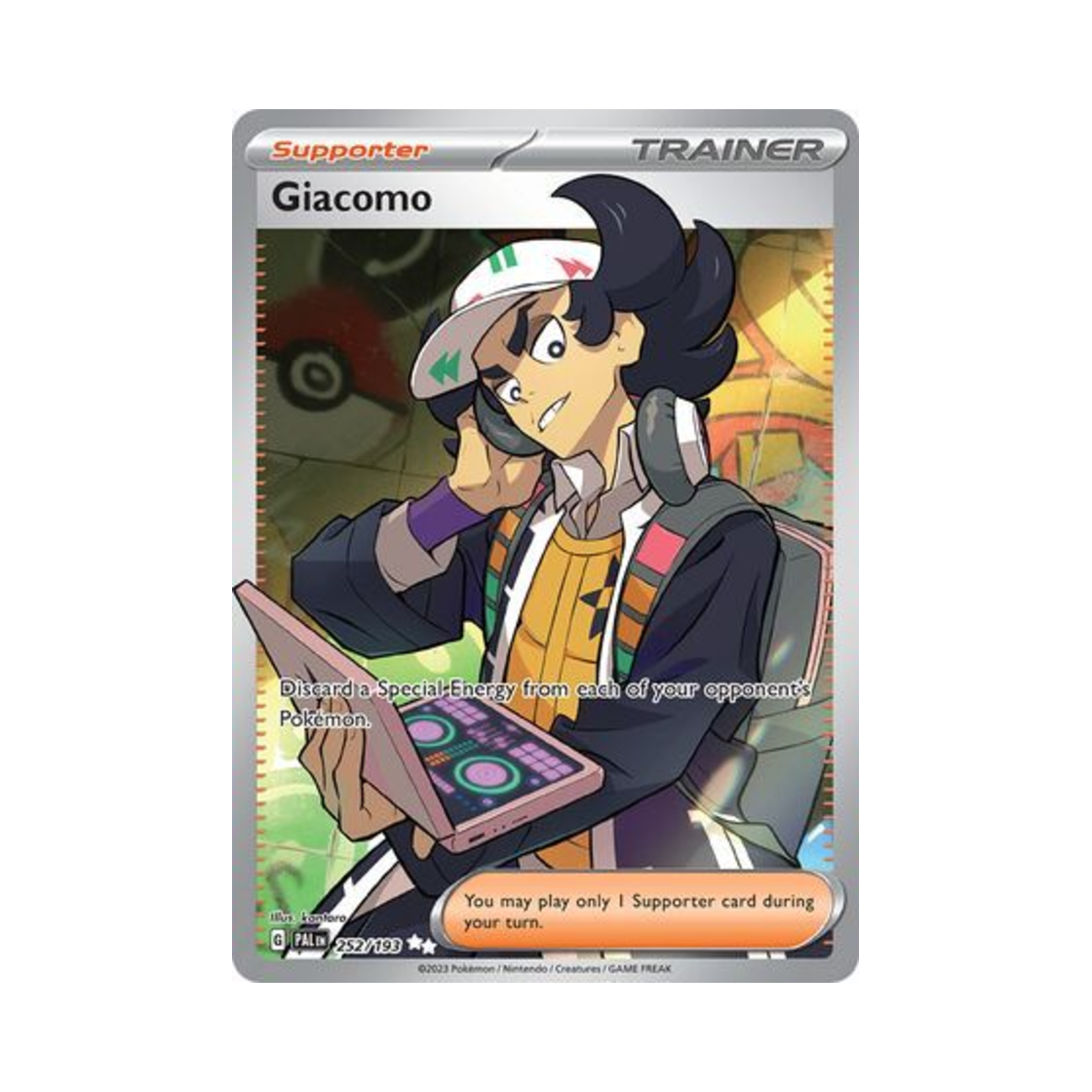 포켓몬 TCG 피나 UR 팔데아 이볼브드 (영문판)(Pokemon TCG Giacomo UR Paldea Evolved (English Ver.)) - 1