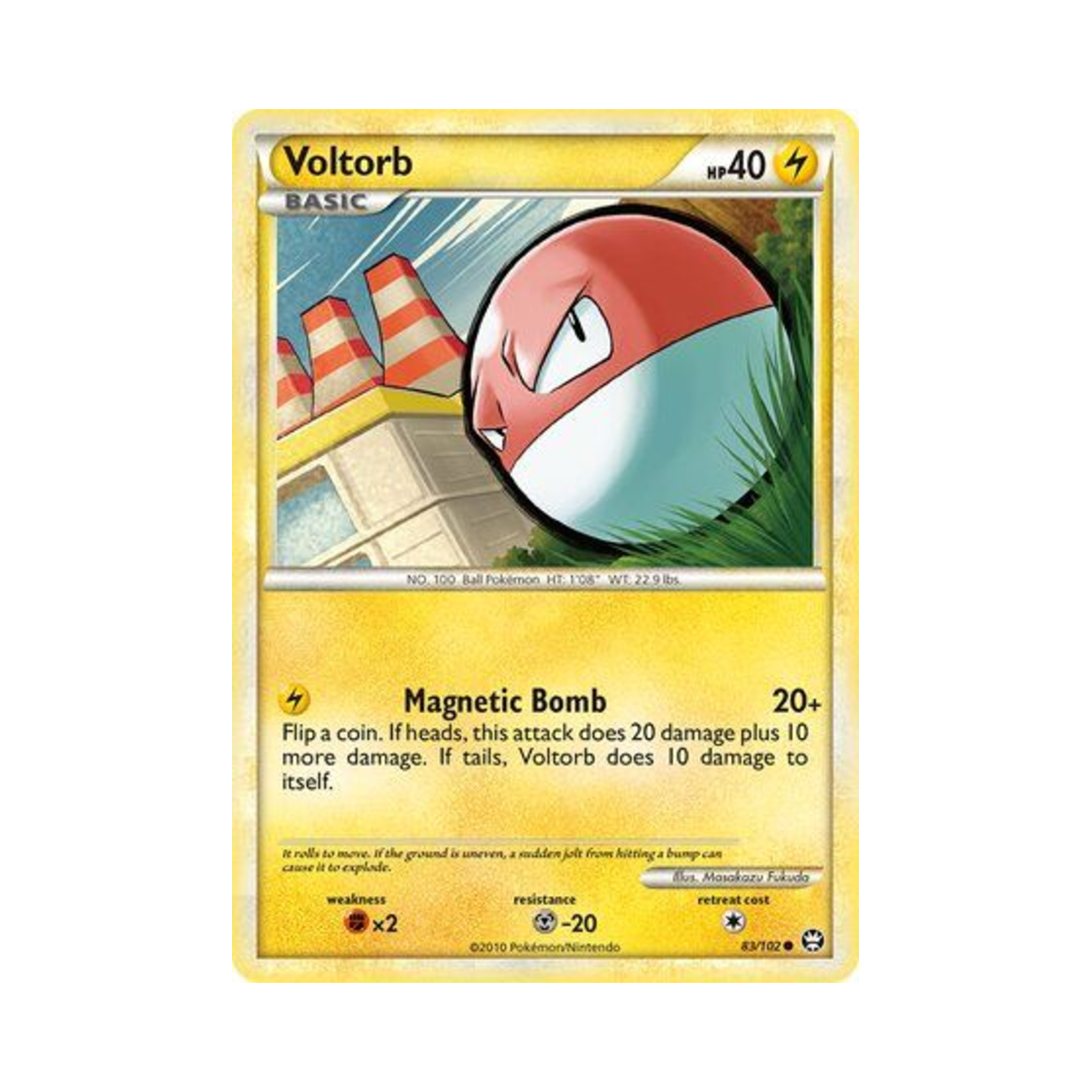 포켓몬 TCG 찌리리공 C 트라이엄펀트 (영문판)(Pokemon TCG Voltorb C Triumphant (English Ver.)) - 1