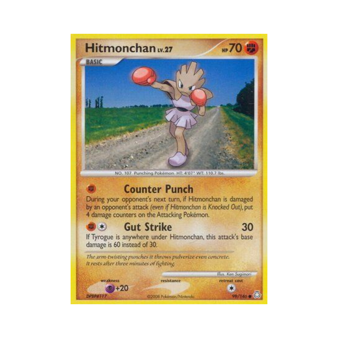 포켓몬 TCG 홍수몬 C 레전드 어웨이크드 (영문판)(Pokemon TCG Hitmonchan C Legends Awakened (English Ver.))