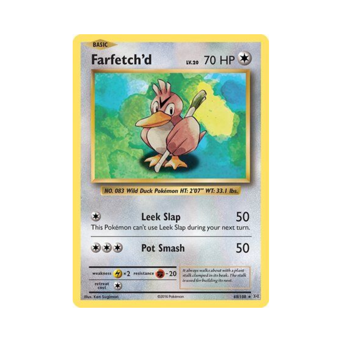 포켓몬 TCG 파오리 R 에볼루션즈 (영문판)(Pokemon TCG Farfetch'd R Evolutions (English Ver.)) - 1