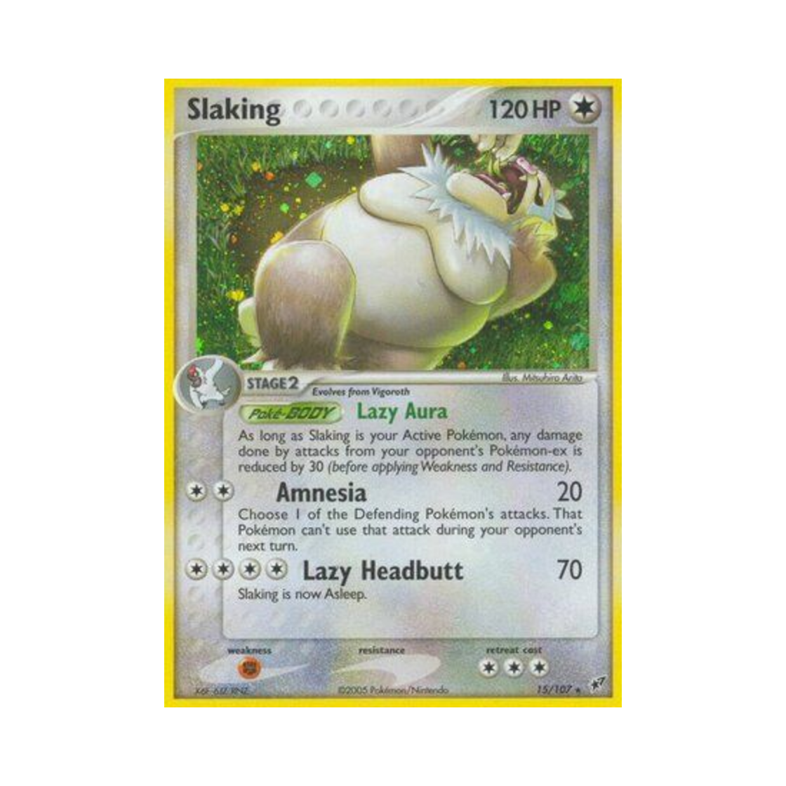 포켓몬 TCG 게을킹 RH EX 테오키스 (영문판)(Pokemon TCG Slaking RH EX Deoxys (English Ver.)) - 1