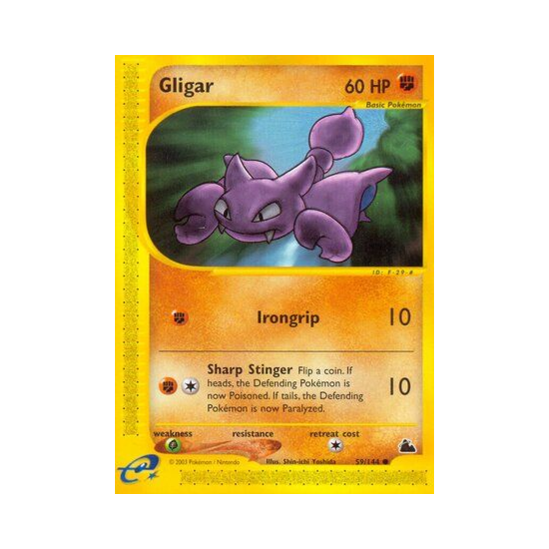 포켓몬 TCG 글라이거 C 스카이리지 (영문판)(Pokemon TCG Gligar C Skyridge (English Ver.)) - 1