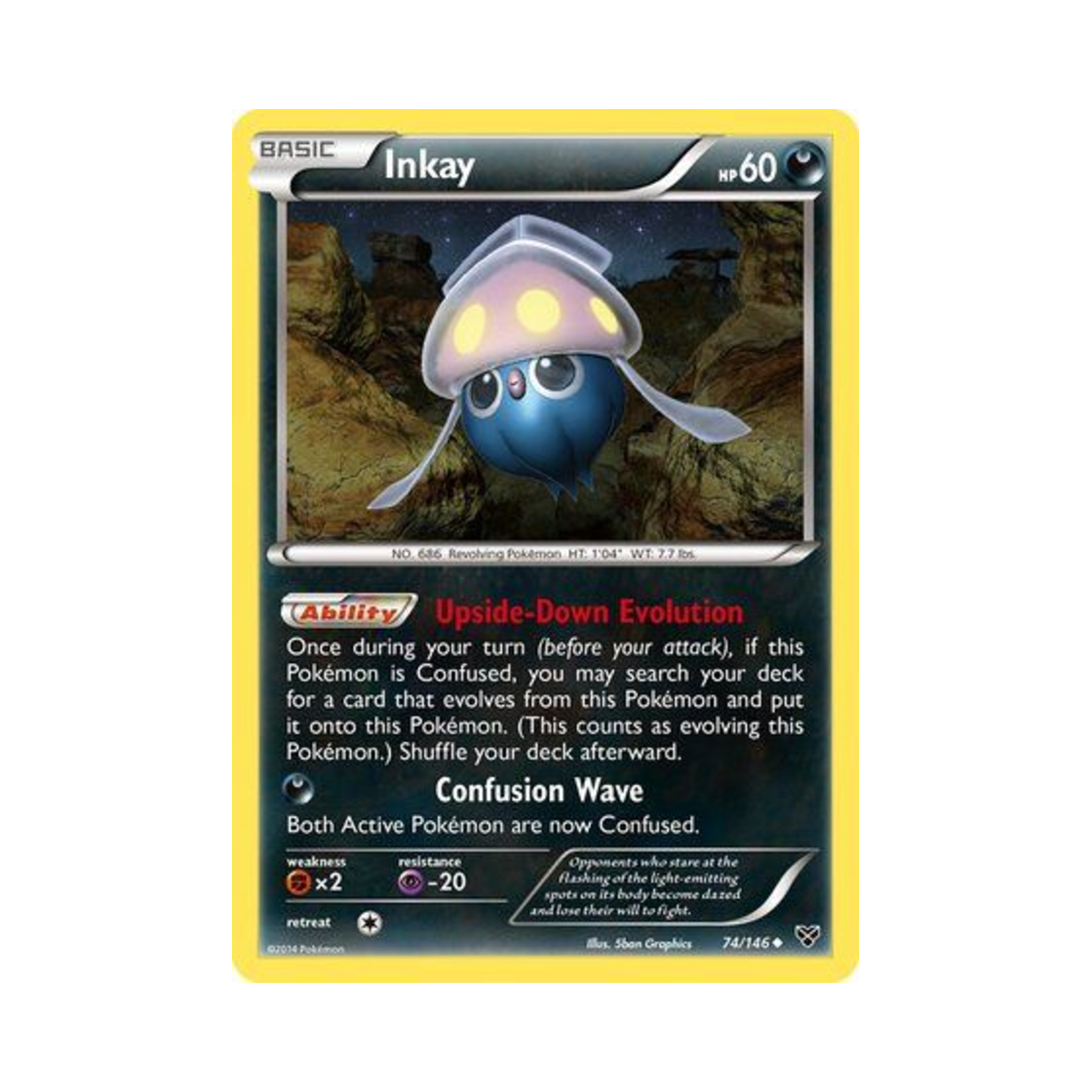 포켓몬 TCG 오케이징 U XY (영문판)(Pokemon TCG Inkay U XY (English Ver.))