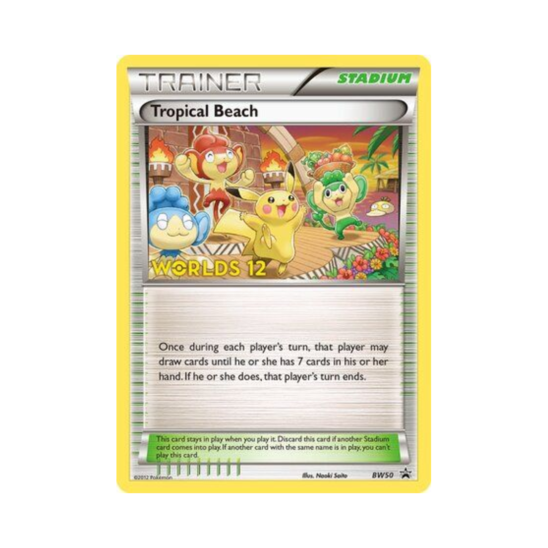 포켓몬 TCG 트로피칼 비치 P 블랙 & 화이트 프로모카드 (영문판)(Pokemon TCG Tropical Beach P Black & White Promos (English Ver.)) - 1