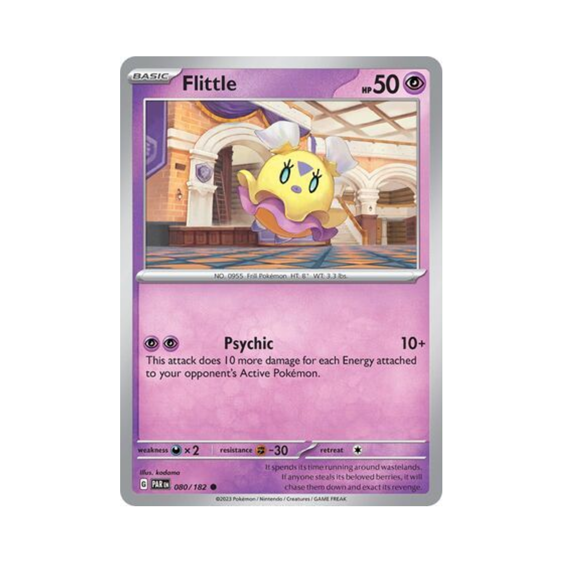 포켓몬 TCG 하느라기 C 파라독스 리프트 (영문판)(Pokemon TCG Flittle C Paradox Rift (English Ver.))