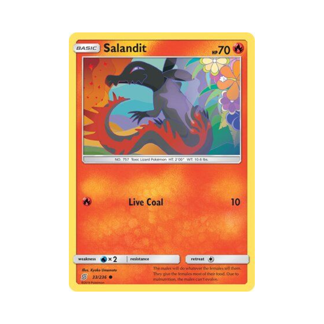 포켓몬 TCG 야도뇽 C 유니파이드 마인즈 (영문판)(Pokemon TCG Salandit C Unified Minds (English Ver.)) - 1