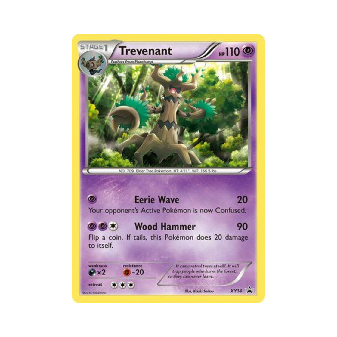 포켓몬 TCG 대로트 P XY 프로모 카드 (영문판)(Pokemon TCG Trevenant P XY Promos (English Ver.))