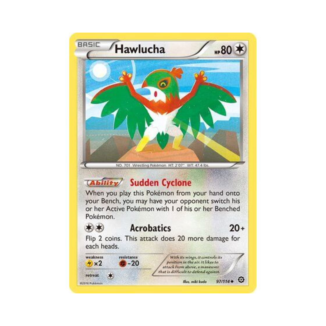 포켓몬 TCG 루차불 U 스팀 시즈 (영문판)(Pokemon TCG Hawlucha U Steam Siege (English Ver.)) - 1