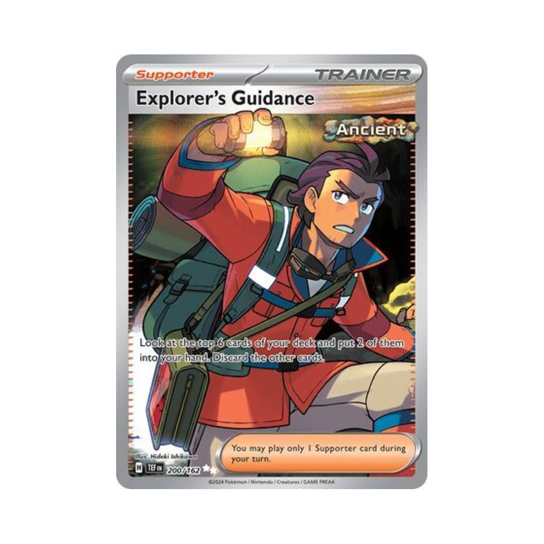 포켓몬 TCG 탐험가의 선도 UR 템포럴 포시스 (영문판)(Pokemon TCG Explorer's Guidance UR Temporal Forces (English Ver.)) - 1