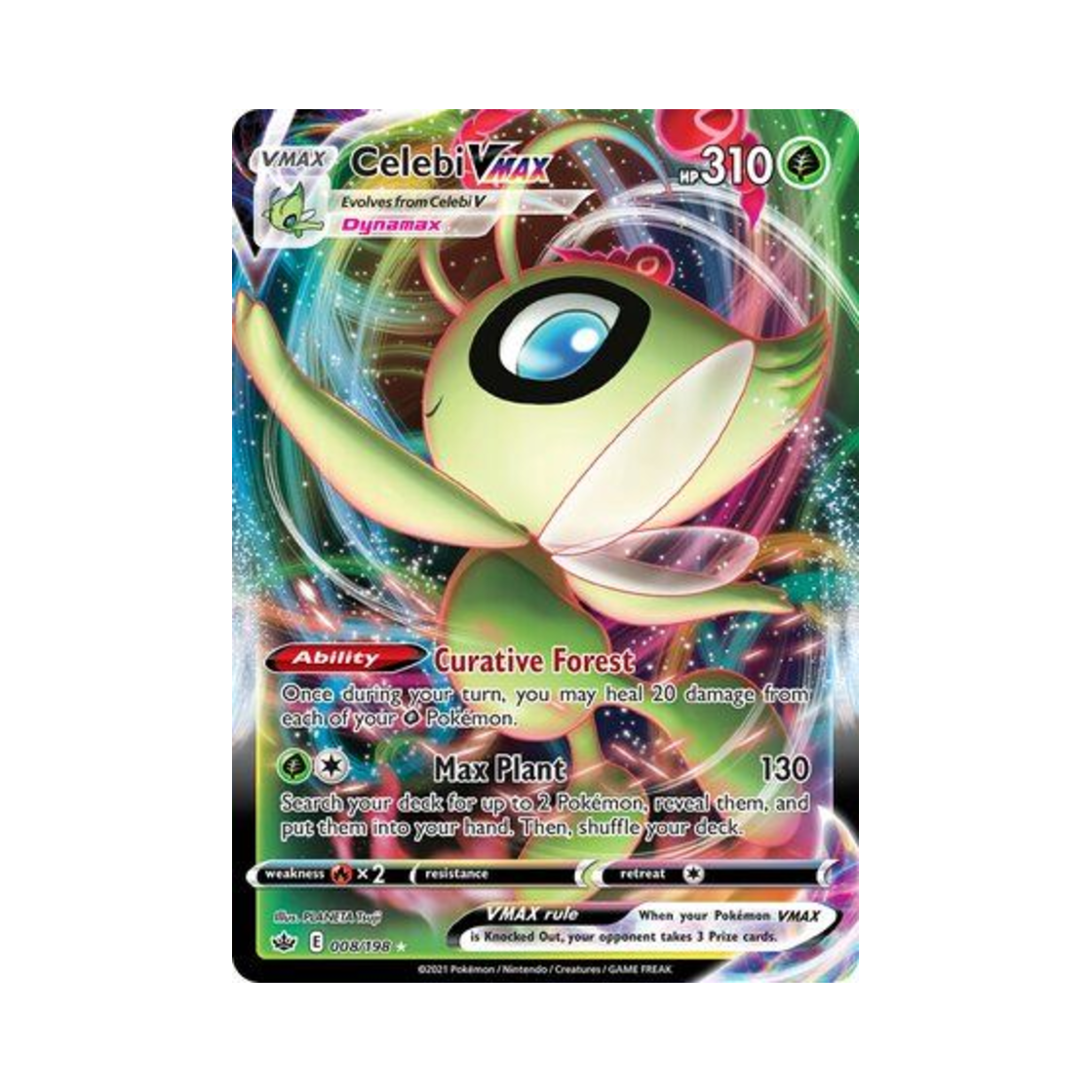 포켓몬 TCG 세레비 VMAX HRV 칠링 레인 (영문판)(Pokemon TCG Celebi VMAX HRV Chilling Reign (English Ver.)) - 1