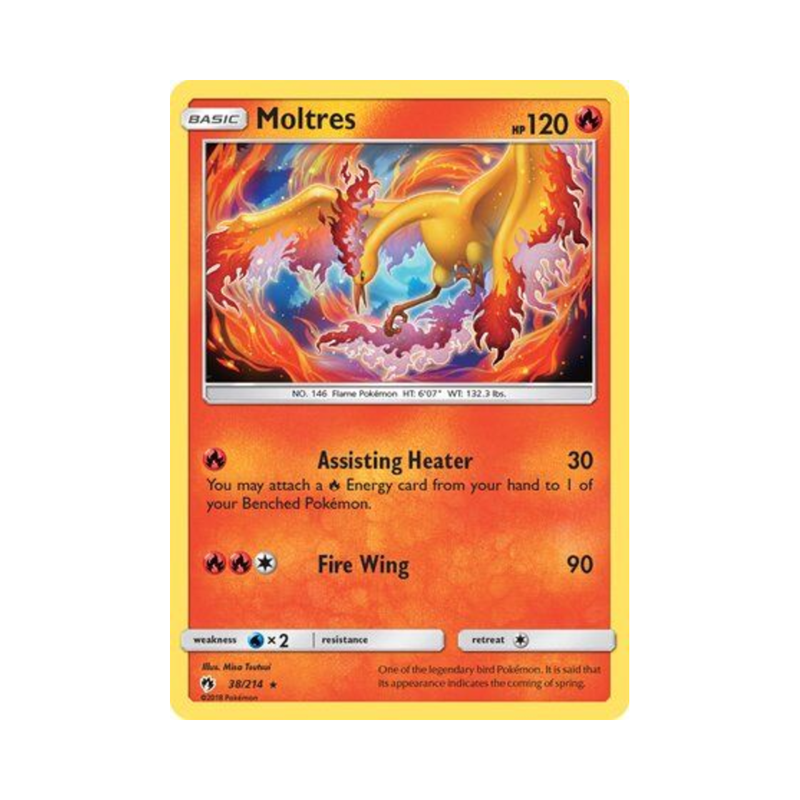 포켓몬 TCG 파이어 R 로스트 썬더 (영문판)(Pokemon TCG Moltres R Lost Thunder (English Ver.)) - 1