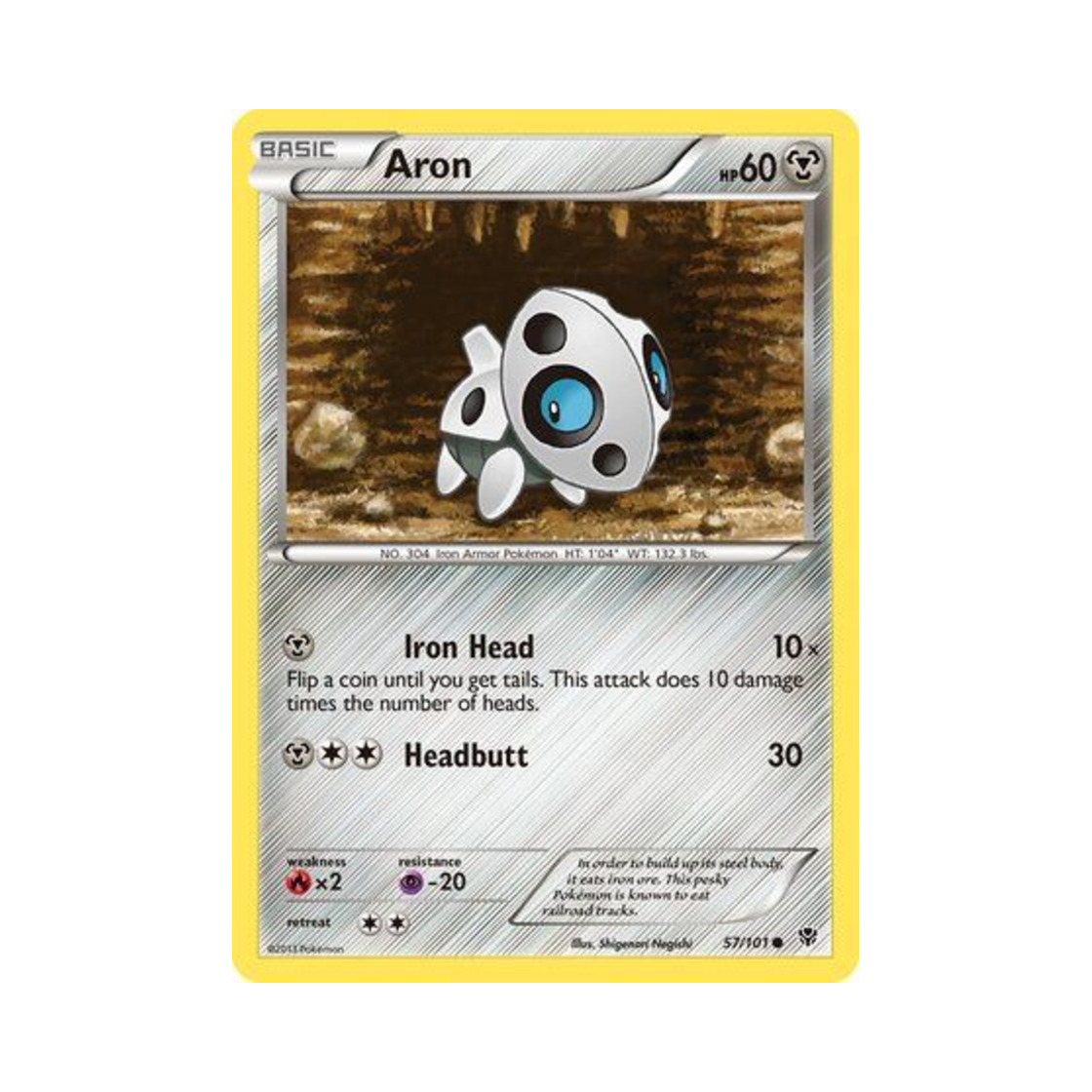 포켓몬 TCG 가보리 C 플라스마 블라스트 (영문판)(Pokemon TCG Aron C Plasma Blast (English Ver.)) - 1