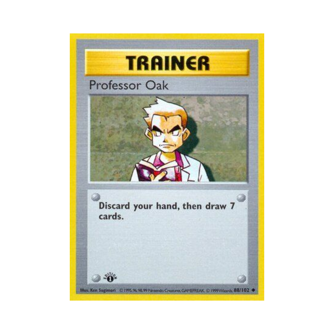 포켓몬 TCG 오박사 U 베이스 세트 (영문판)(Pokemon TCG Professor Oak U Base Set (English Ver.)) - 1
