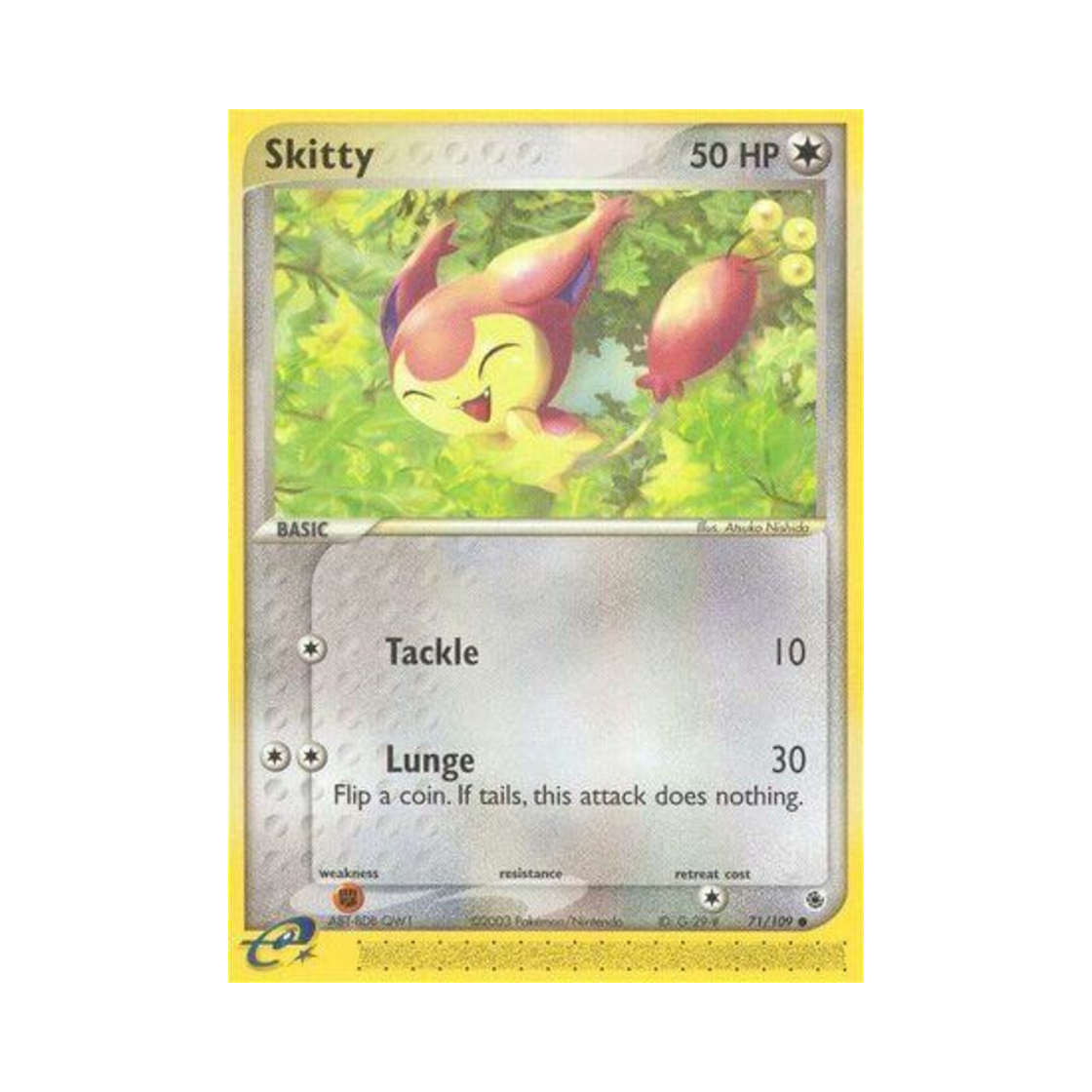 포켓몬 TCG 에나비 C EX 루비 & 사파이어 (영문판)(Pokemon TCG Skitty C EX Ruby & Sapphire (English Ver.)) - 1