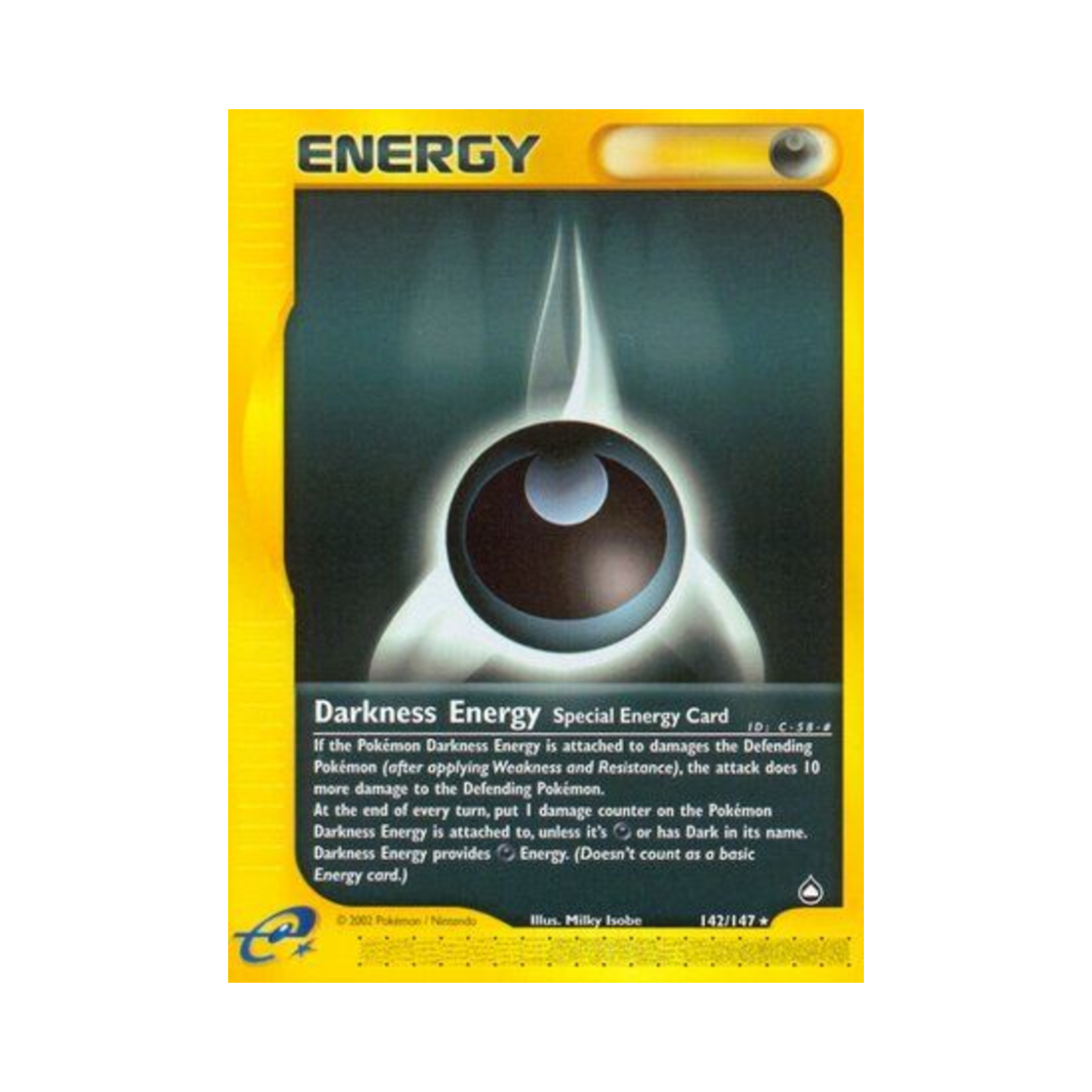 포켓몬 TCG 다크니스 에너지 R 아쿠아폴리스 (영문판)(Pokemon TCG Darkness Energy R Aquapolis (English Ver.)) - 1
