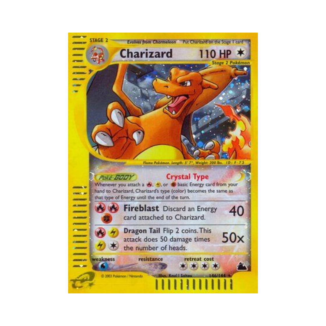 포켓몬 TCG 리자몽 RS 스카이리지 (영문판)(Pokemon TCG Charizard RS Skyridge (English Ver.)) - 1