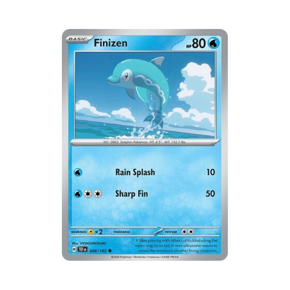 포켓몬 TCG 맨돌핀 C 템포럴 포시스 (영문판)(Pokemon TCG Finizen C Temporal Forces (English Ver.)) - 1