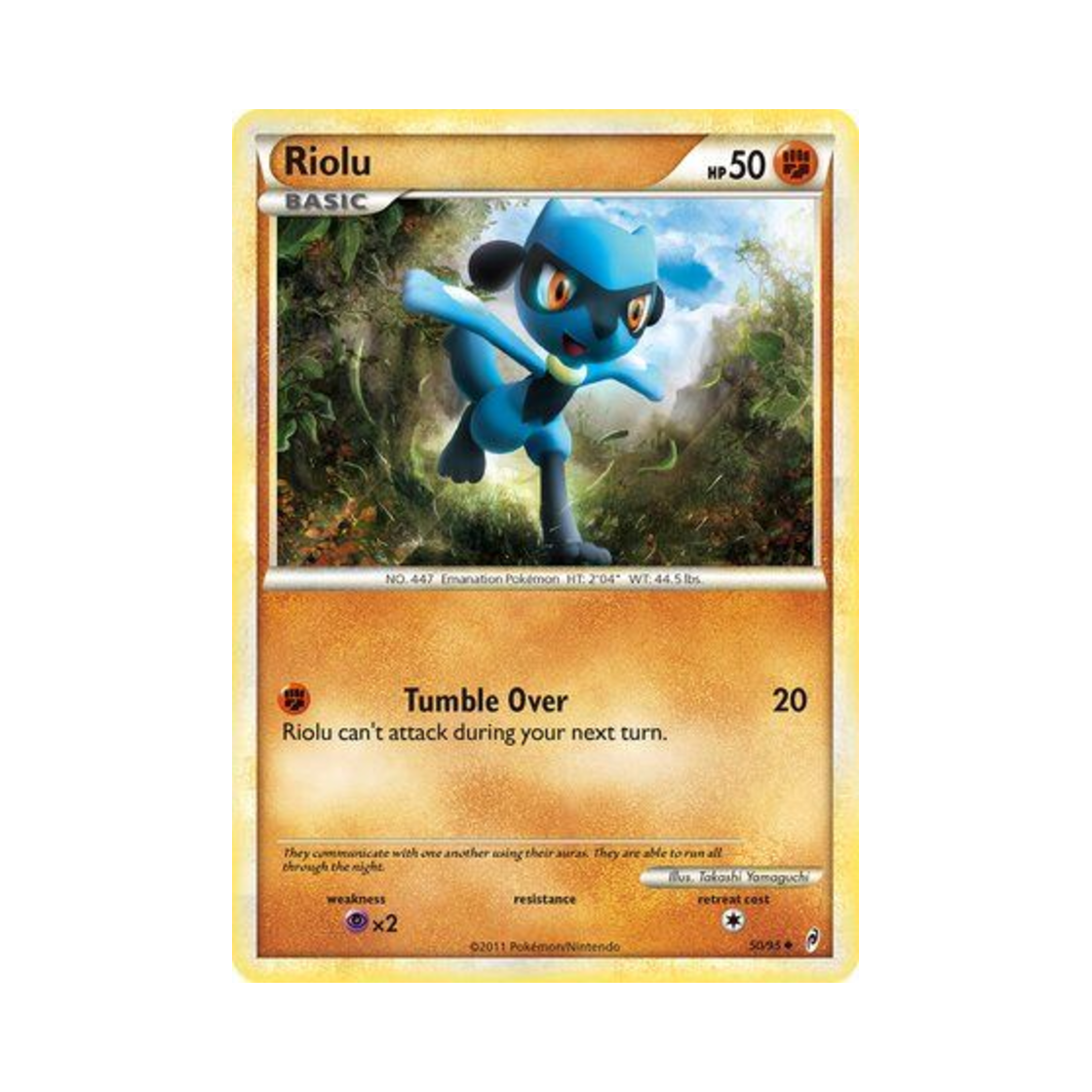 포켓몬 TCG 리오르 U 콜 오브 레전즈 (영문판)(Pokemon TCG Riolu U Call of Legends (English Ver.)) - 1