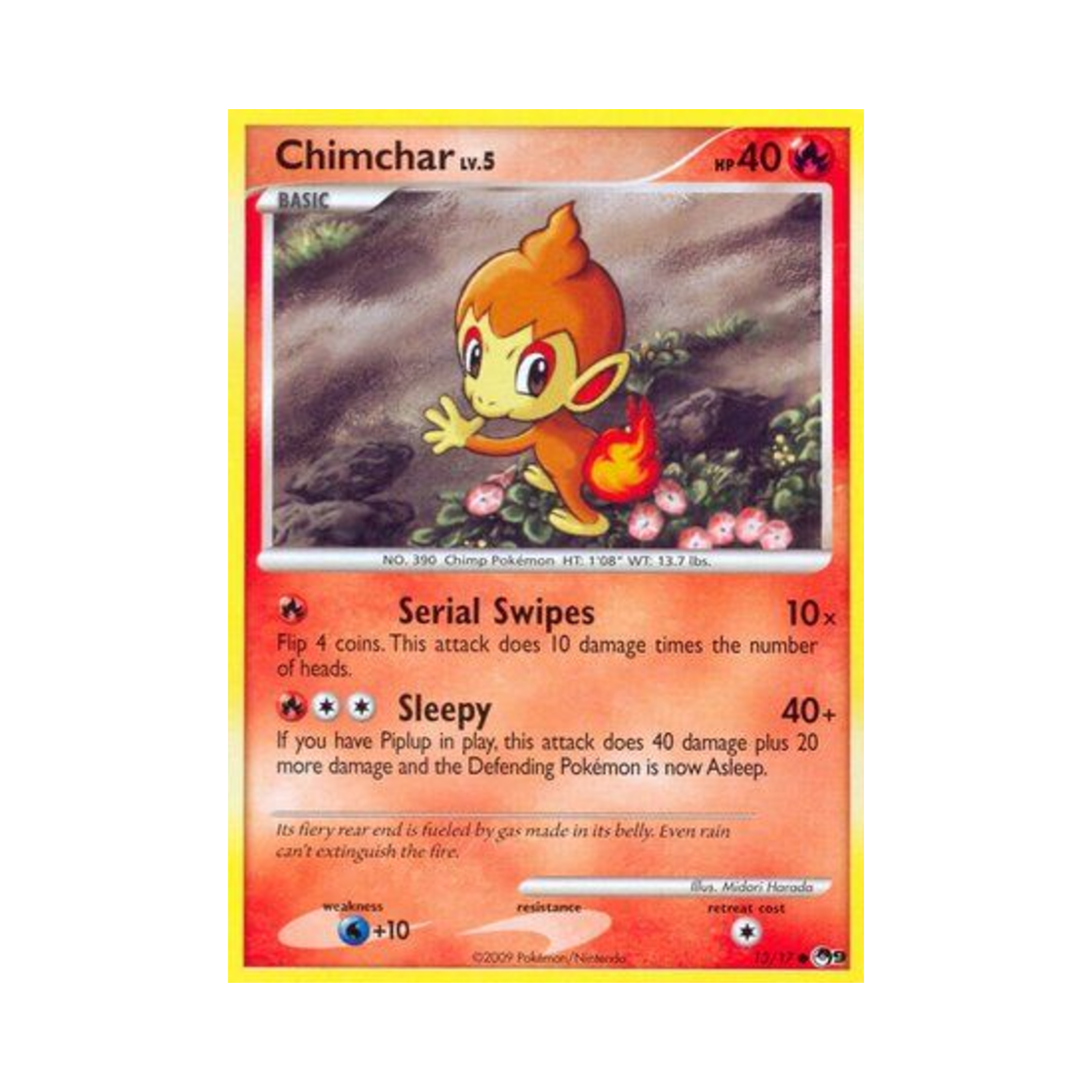 포켓몬 TCG 불꽃숭이 C 팝 시리즈 9 (영문판)(Pokemon TCG Chimchar C POP Series 9 (English Ver.)) - 1