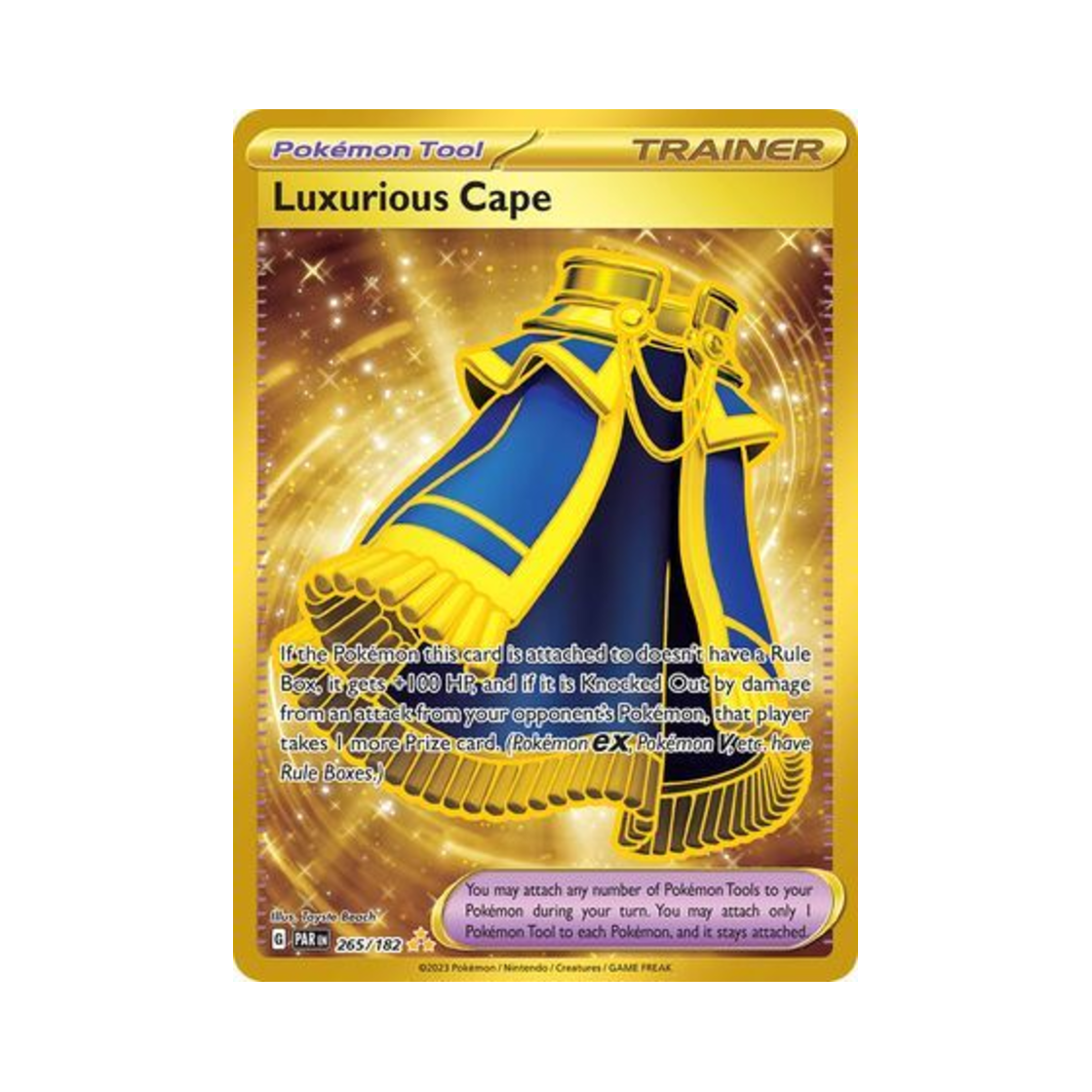 포켓몬 TCG 럭셔리망토 HR 파라독스 리프트 (영문판)(Pokemon TCG Luxurious Cape HR Paradox Rift (English Ver.)) - 1