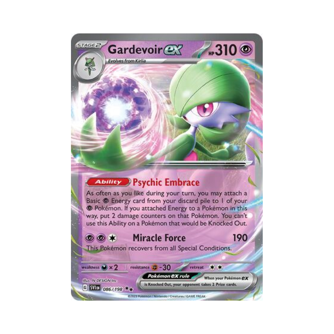 포켓몬 TCG 가디안 ex DR 스칼렛 & 바이올렛 (영문판)(Pokemon TCG Gardevoir ex DR Scarlet & Violet (English Ver.)) - 1