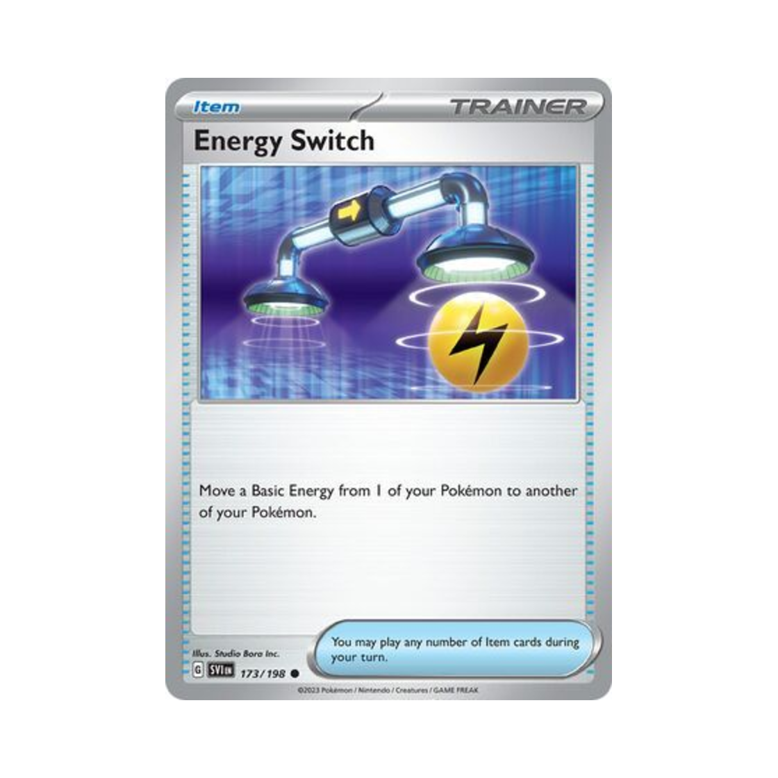 포켓몬 TCG 에너지 갈아 달기 C 스칼렛 & 바이올렛 (영문판)(Pokemon TCG Energy Switch C Scarlet & Violet (English Ver.))