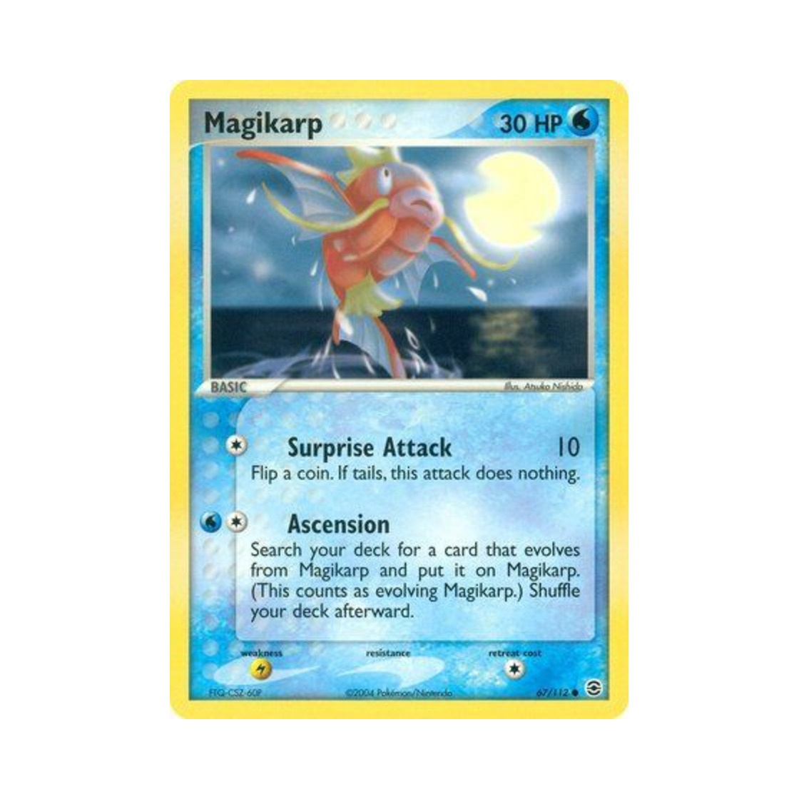 포켓몬 TCG 잉어킹 C EX 파이어레드 & 리프그린 (영문판)(Pokemon TCG Magikarp C EX FireRed & LeafGreen (English Ver.)) - 1