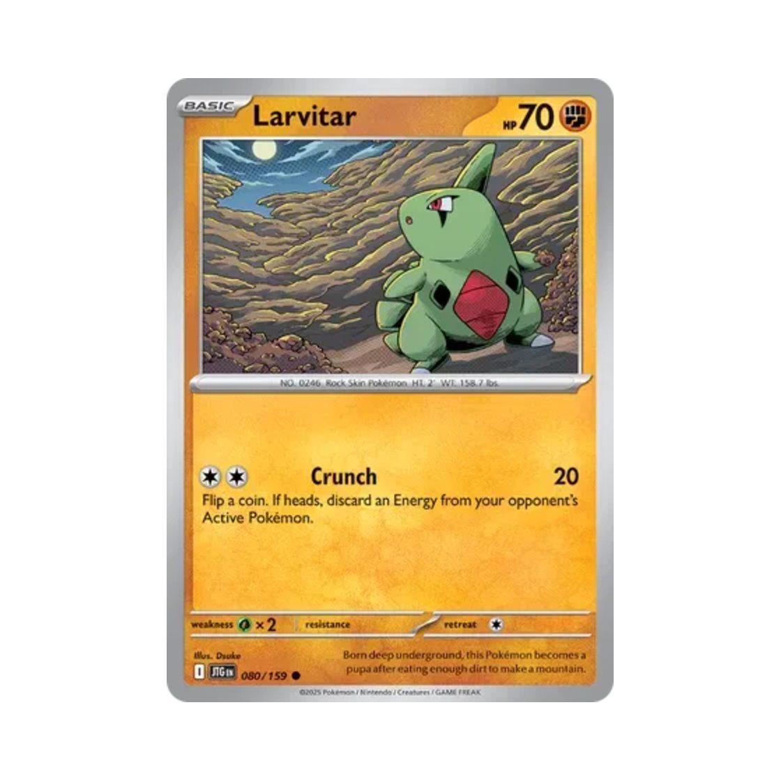 포켓몬 TCG 애버라스 C 저니 투게더 (영문판)(Pokemon TCG Larvitar C Journey Together (English Ver.)) - 1
