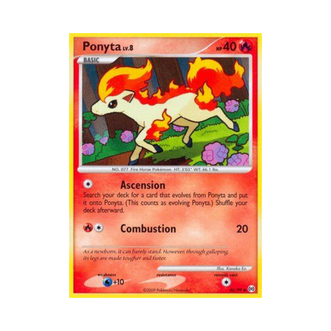 포켓몬 TCG 포니타 U 아르세우스 (영문판)(Pokemon TCG Ponyta U Arceus (English Ver.)) - 1