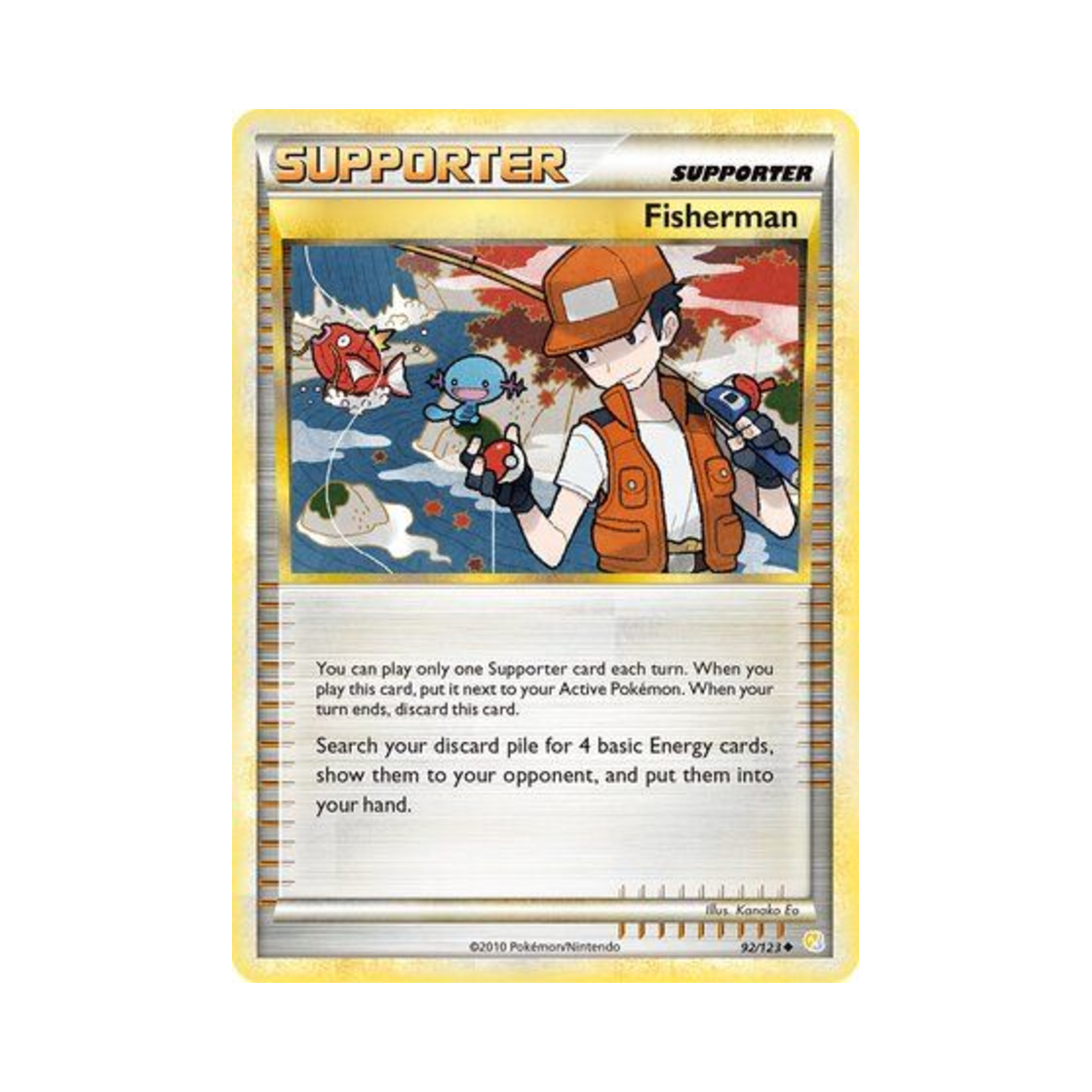 포켓몬 TCG 낚시꾼 U 하트골드 & 소울실버 (영문판)(Pokemon TCG Fisherman U HeartGold & SoulSilver (English Ver.)) - 1