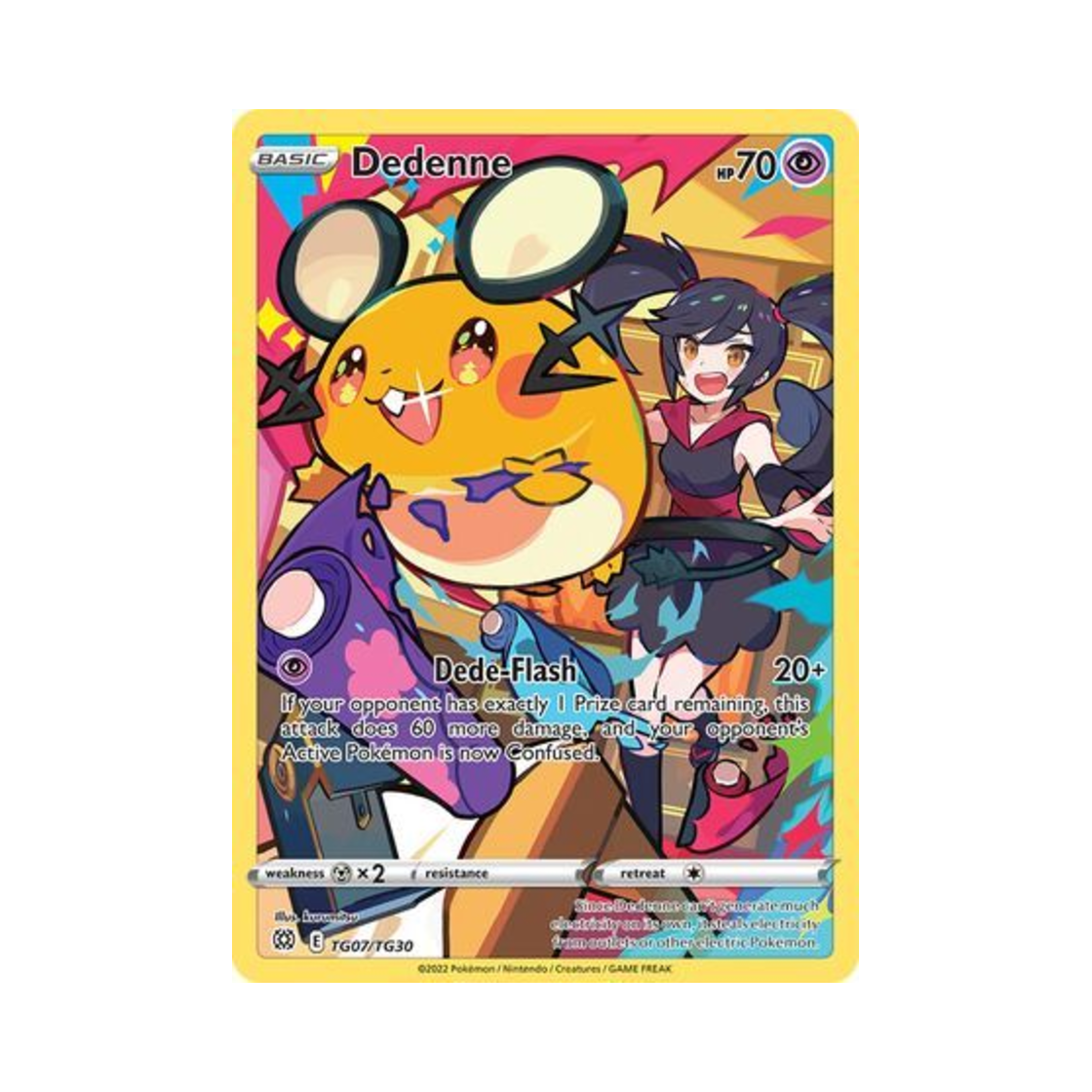 포켓몬 TCG 데덴네 RH 브릴리언트 스타즈 (영문판)(Pokemon TCG Dedenne RH Brilliant Stars (English Ver.)) - 1