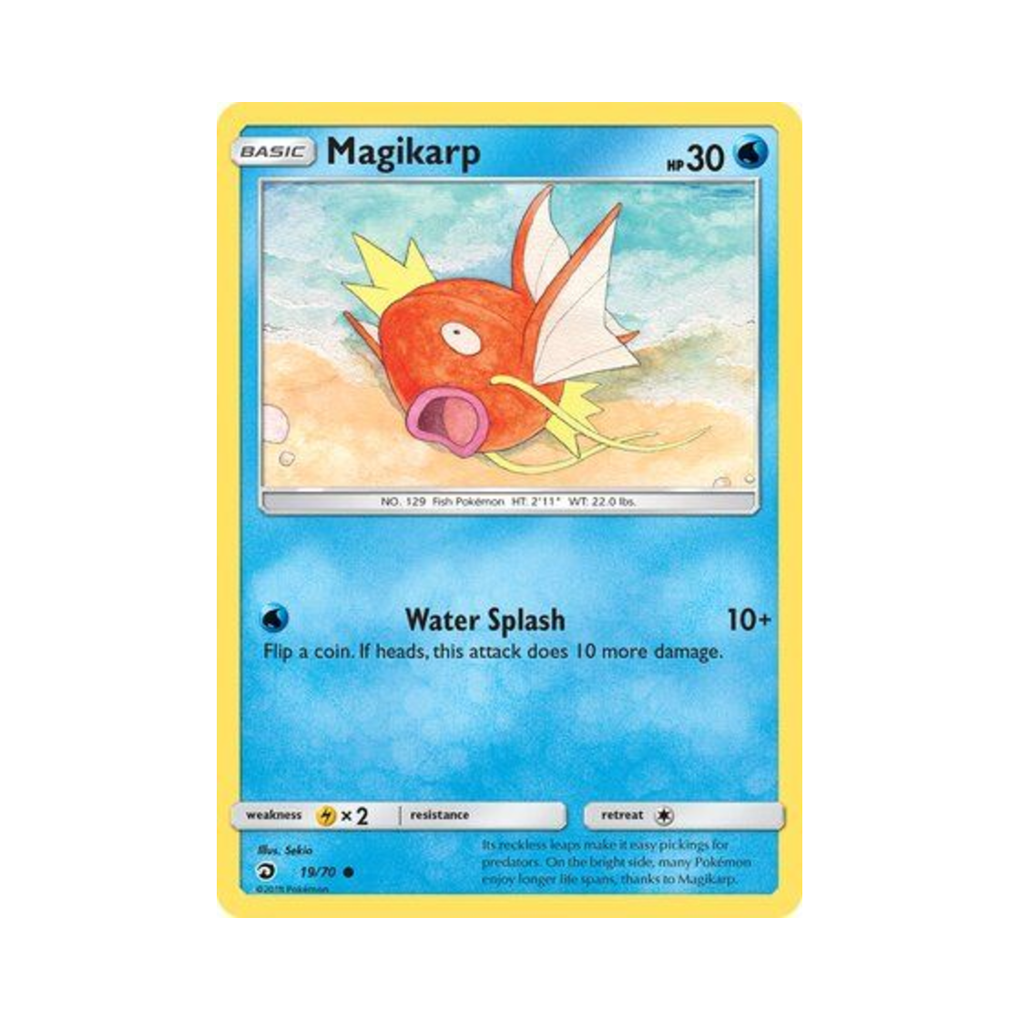 포켓몬 TCG 잉어킹 C 드래곤 마제스티 (영문판)(Pokemon TCG Magikarp C Dragon Majesty (English Ver.)) - 1