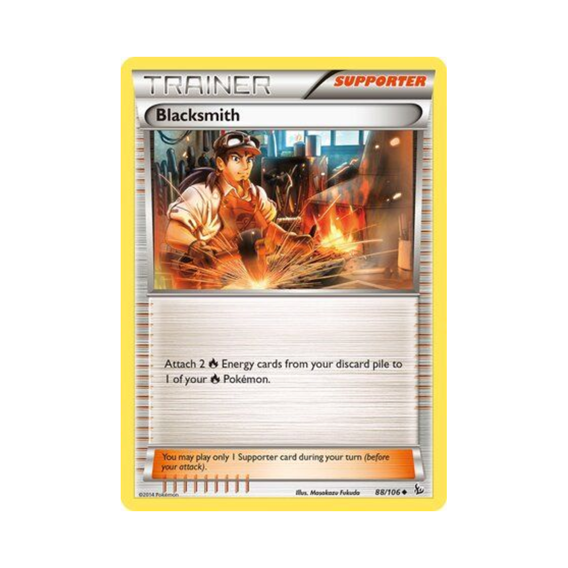 포켓몬 TCG 대장장이 U 플래시파이어 (영문판)(Pokemon TCG Blacksmith U Flashfire (English Ver.)) - 1