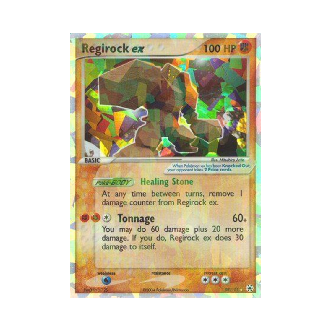 포켓몬 TCG 레지락 ex RHe EX 히든 레전드 (영문판)(Pokemon TCG Regirock ex RHe EX Hidden Legends (English Ver.)) - 1