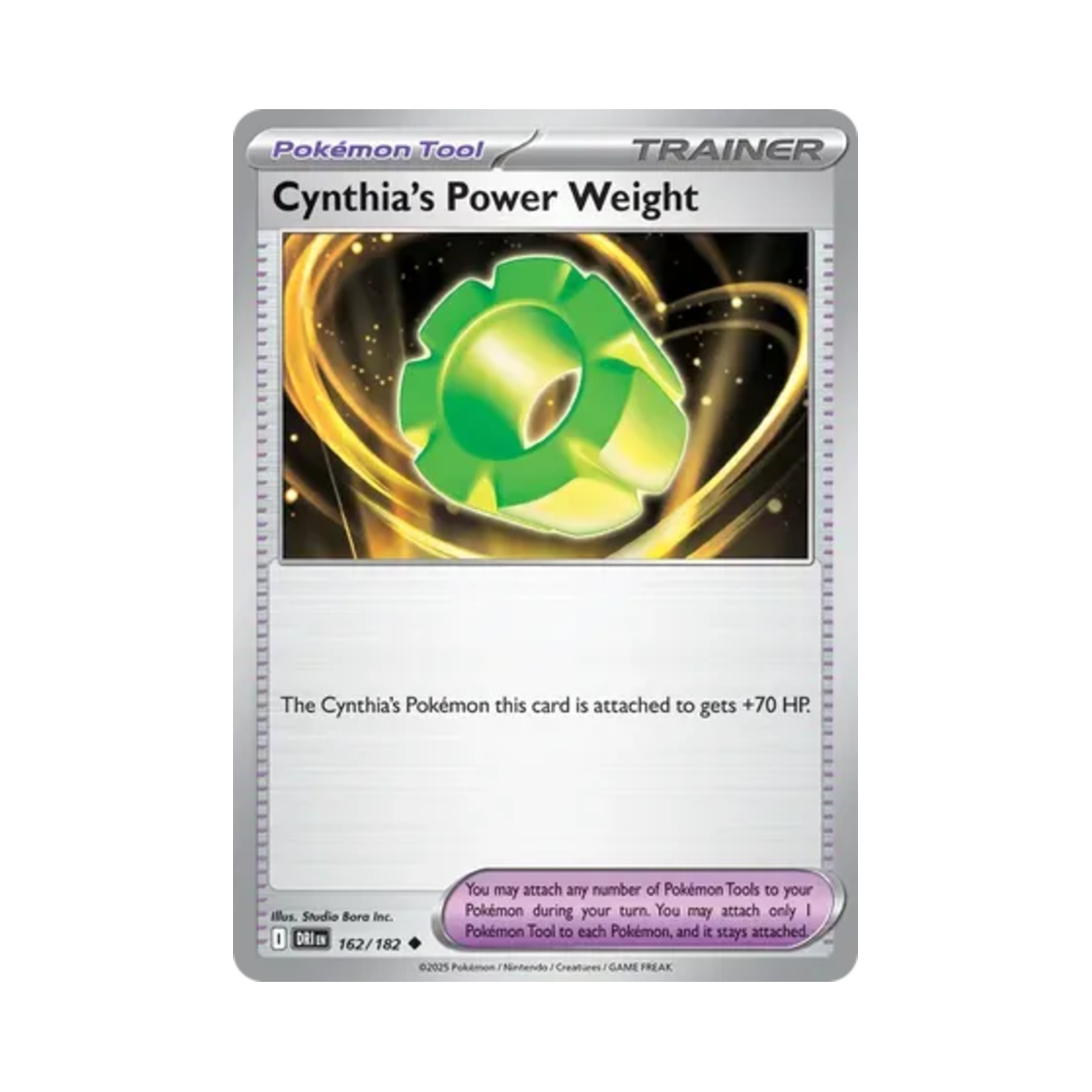 포켓몬 TCG 난천의 파워웨이트 U 데스티니드 라이벌스 (영문판)(Pokemon TCG Cynthia's Power Weight U Destined Rivals (English Ver.)) - 1