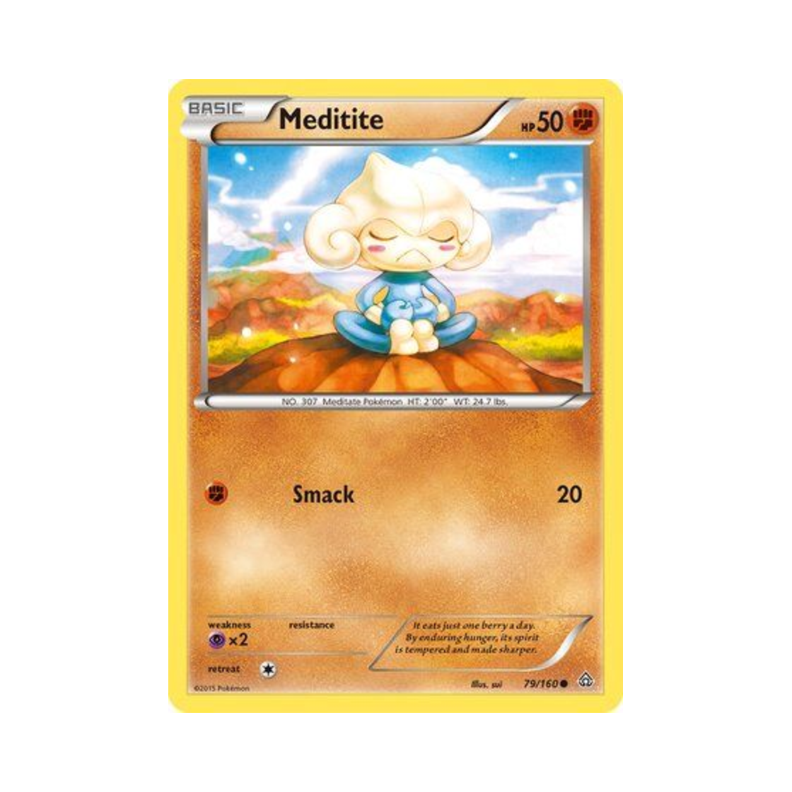포켓몬 TCG 요가랑 C 프라이멀 크래시 (영문판)(Pokemon TCG Meditite C Primal Clash (English Ver.)) - 1